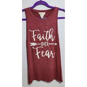 French Pastry Casual Sleeveless Shirt Women's Size S